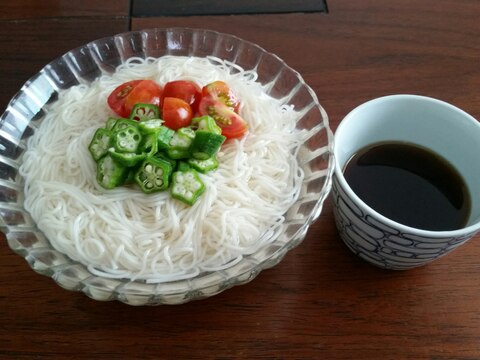 彩り☆食欲そそる　そうめん